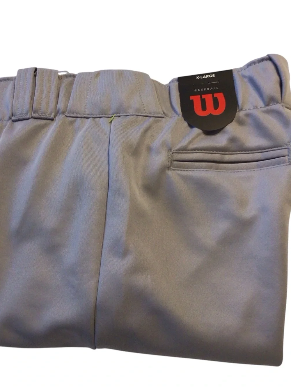 Wilson Gray Athletic Baseball Pants size XL